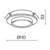 Встраиваемый светильник Downlight Hoop, 1xGX53 Черный с Золотом (Maytoni Technical, DL086-GX53-RD-BG) - Amppa.ru