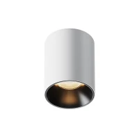 Потолочный светильник Ceiling Alfa LED 8W, 3000K, Бело-черный (Maytoni Technical, C064CL-8W3K-RD-WB)