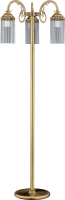 Торшер FIO-LS-3 (P) Fiore, 3xE27, Бронза и Прозрачный (Kutek, FIO-LS-3(P))