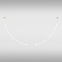 Подвесной светильник Modern Tau, LED 40W, 3000K, Золото, Белый (Maytoni, MOD146PL-L40G3K)