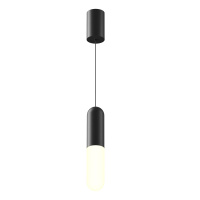 Подвесной светильник Pendant Mist, LED 12W, 3000K, Черный (Maytoni Technical, P101PL-L300-12W3K-B)
