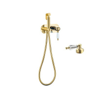 Гигиеническая лейка со смесителем Boheme IMPERIALE 435-BSW