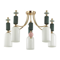 Люстра Потолочная Candy Classic, 5xE14, Золотой (Odeon Light, 4861/5c)