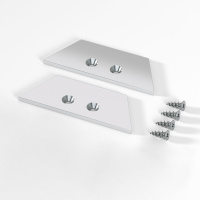 Комплект заглушек для накладного алюминиевого профиля светодиодной ленты (1 пара) ZL-2-ALP022 (Elektrostandard, Комплект заглушек для накладного алюминиевого профиля светодиодной ленты (1 пара))