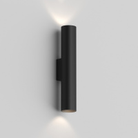 DK5022-BK Настенный светильник, IP20, до 15 Вт, LED, 2xGU10, черный, алюминий