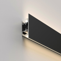 Накладной алюминиевый профиль черный/белый для светодиодной ленты LL-2-ALP022 (Elektrostandard, Накладной алюминиевый профиль черный/белый для светодиодной ленты)