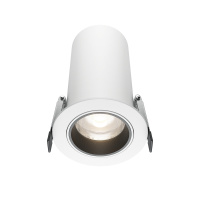 Встраиваемый светильник Downlight FOCUS LED 12W, 4000K, Белый (Maytoni Technical, DL125-L12-4K-W)